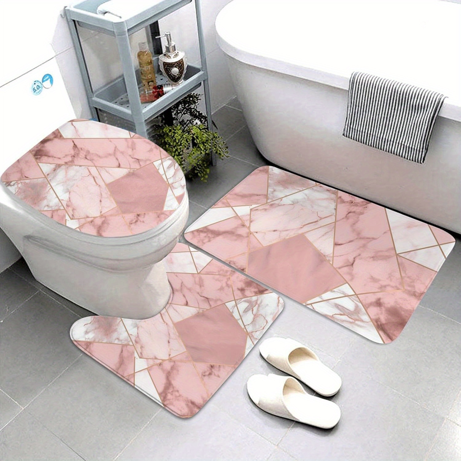 Home Made Bathroom Vanity - Set Keset Kamar Mandi Marmer Mewah
