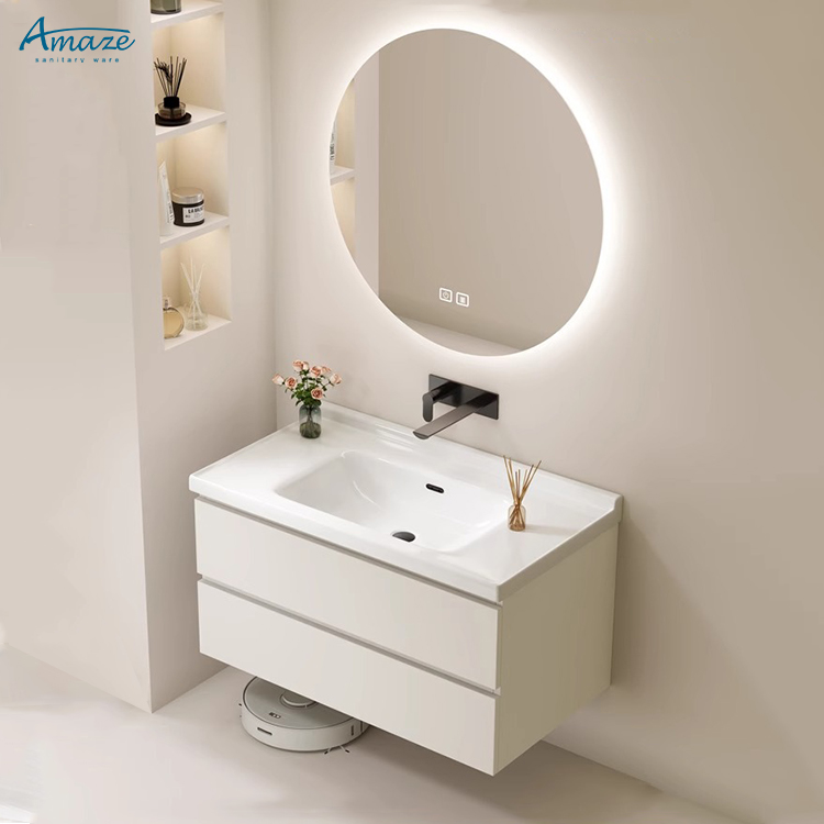 Home Living Bathroom Vanity - Lemari Kamar Mandi Modern Mewah, Furnitur