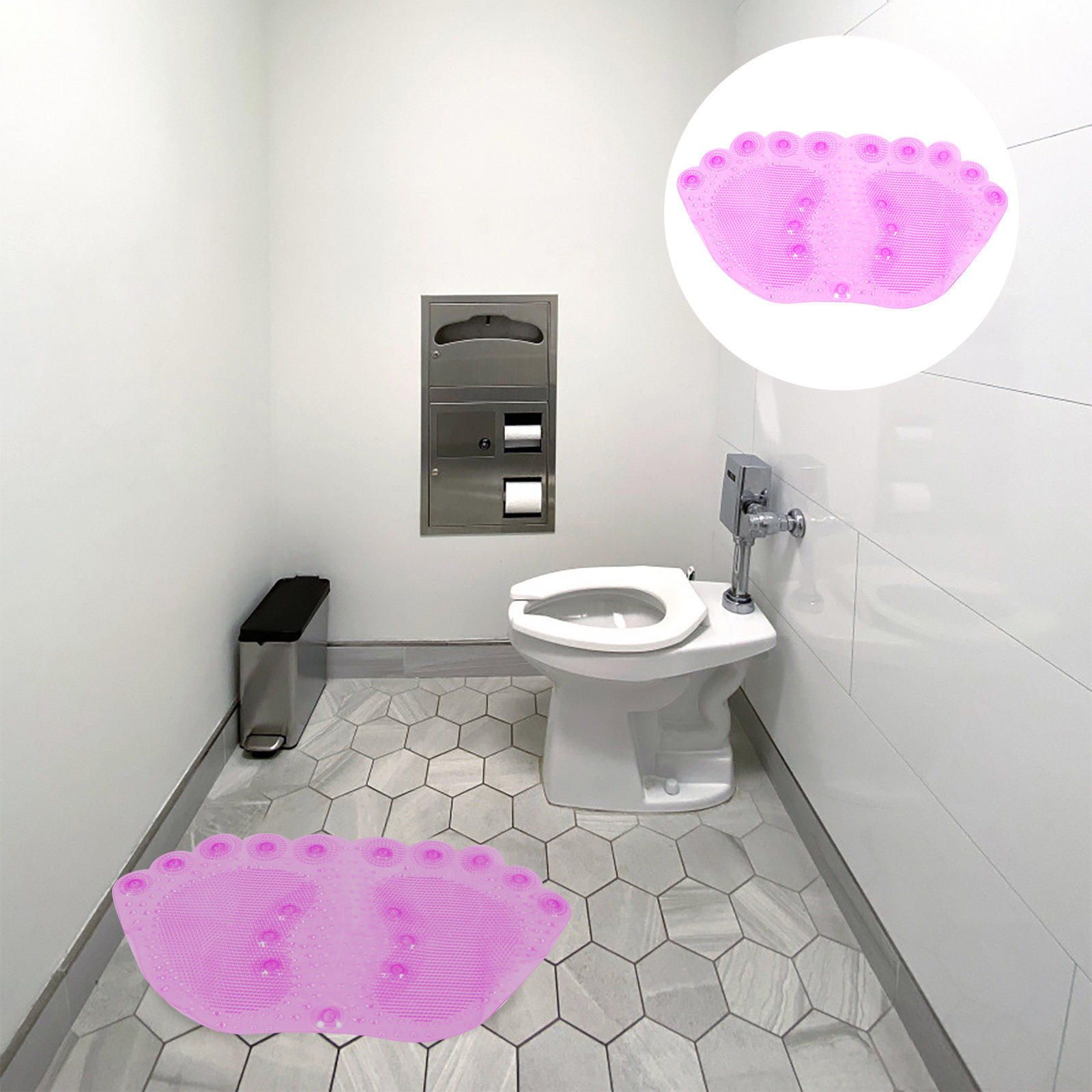 Home Bathroom Sauna - 1 Buah Alas Mandi Pijat PVC