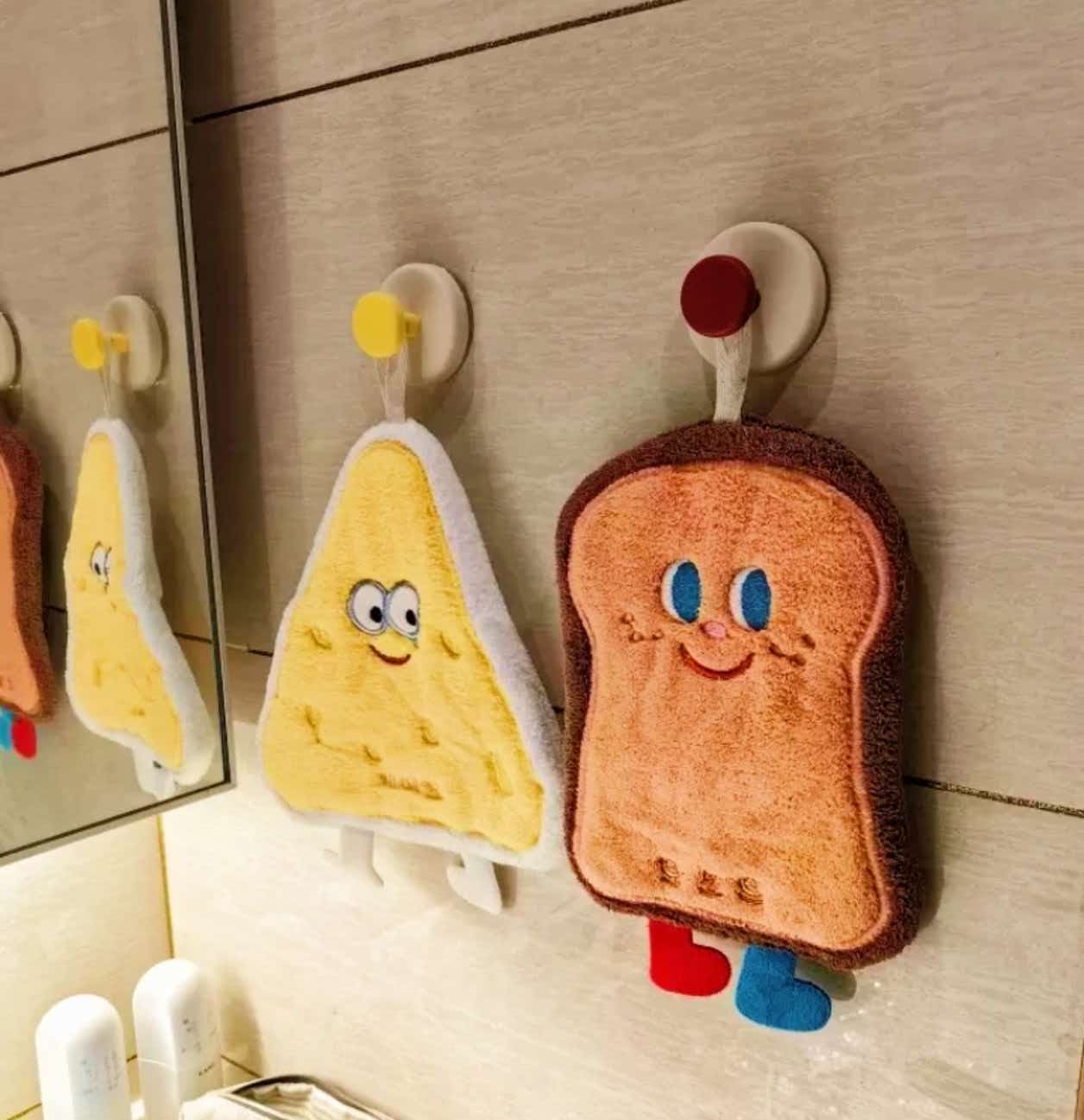 Home Center Bathroom Accessories - Handuk Gantung Dekoratif Kartun Lucu Gaya