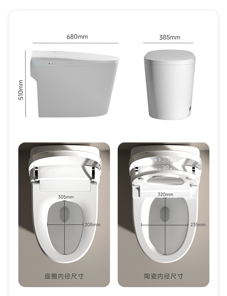 Home Bathroom - Toilet Pintar Otomatis Terlaris dengan Fungsi