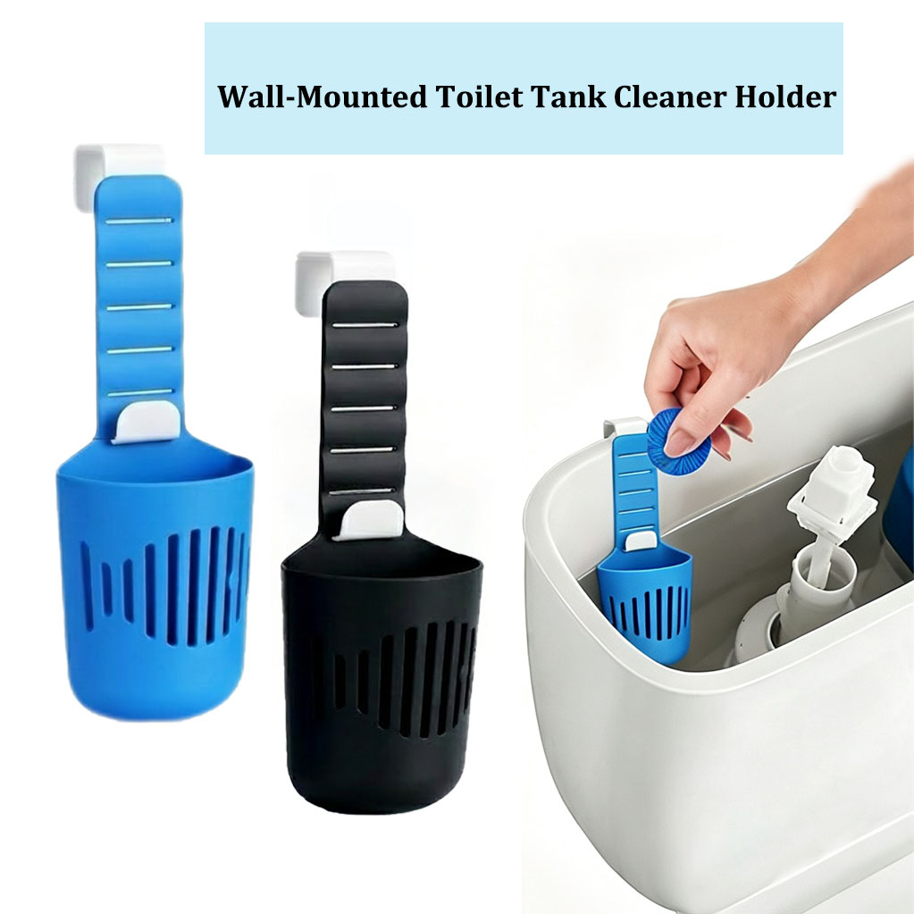 Home Bathroom Gadgets - Tempat Tablet Pembersih Tangki Toilet Silikon,