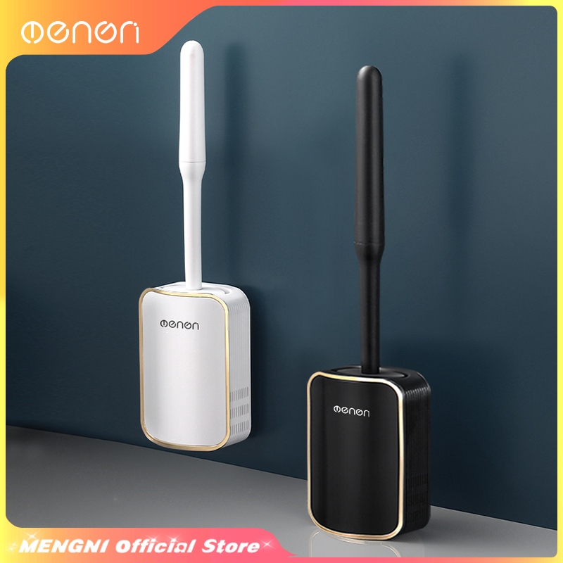 Home Bathroom Gadgets - MENGNI-Set Aksesori Kamar Mandi Sikat Pembersih