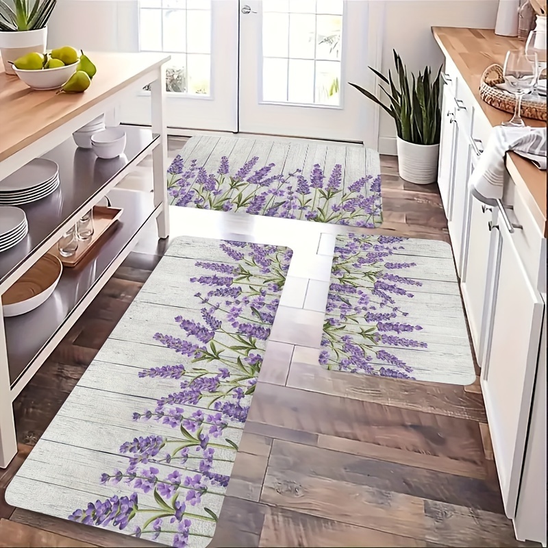 Zara Home Bathroom Mat - VIKAMA Keset Dapur Bunga dan Tanaman,