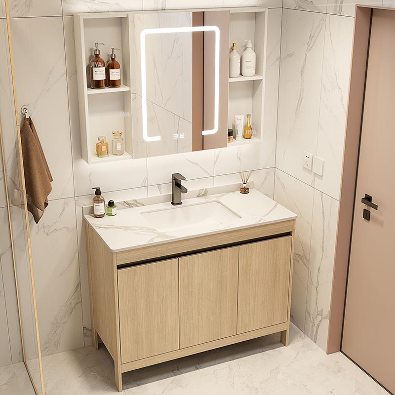 Home Living Bathroom Vanity - Kabinet Kamar Mandi Kustom, Kabinet Vanity