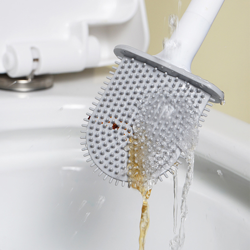 Sikat Toilet Silikon Gantung d - Home Bathroom Gadgets ulasan dan harga