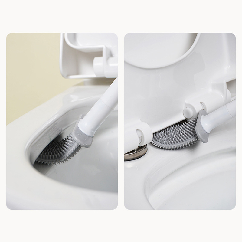 Sikat Toilet Silikon Gantung d - Home Bathroom Gadgets ulasan dan harga