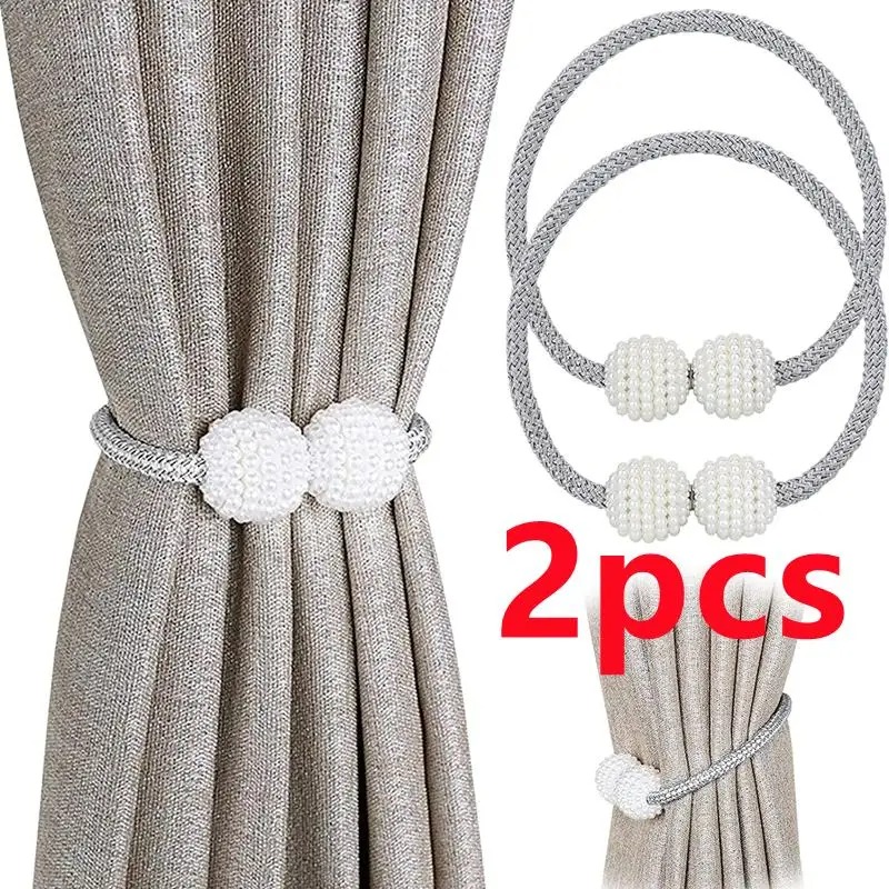 1/2 Buah Klip Tirai Magnetik M - Home Bathroom Gadgets ulasan dan harga