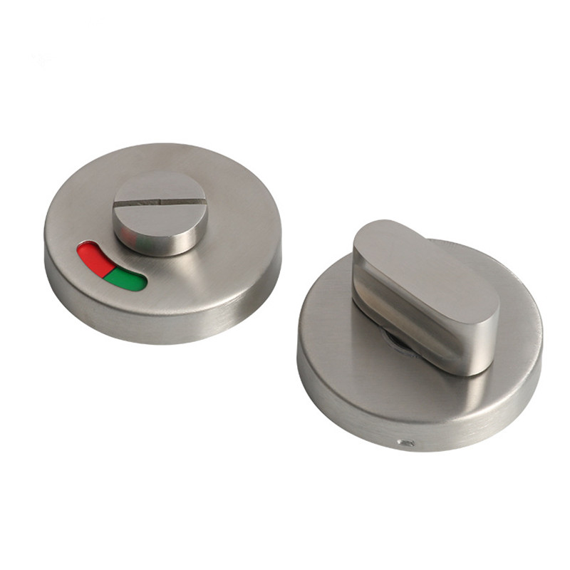 Stainless Steel Kunci Pintu WC - Home Bathroom Lock ulasan dan harga