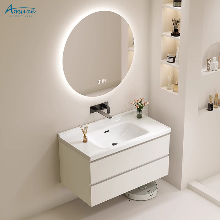 Lemari Kamar Mandi Modern Mewa - Home Living Bathroom Vanity ulasan dan harga