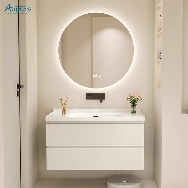 Lemari Kamar Mandi Modern Mewa - Home Living Bathroom Vanity ulasan dan harga