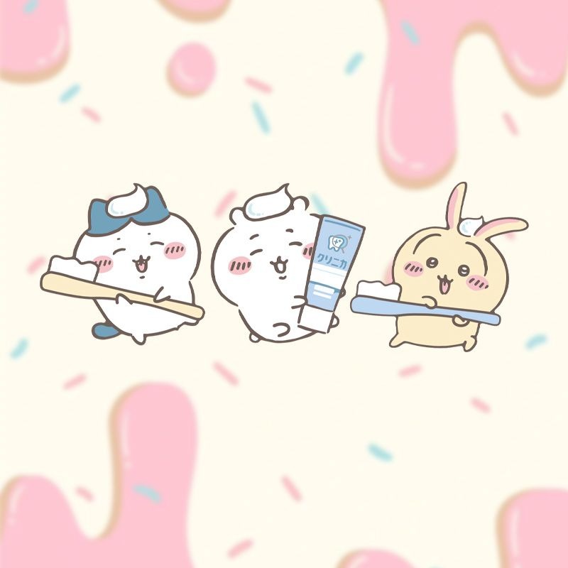 Stiker Cermin Chiikawa Motif L - Home Bathroom Gadgets ulasan dan harga