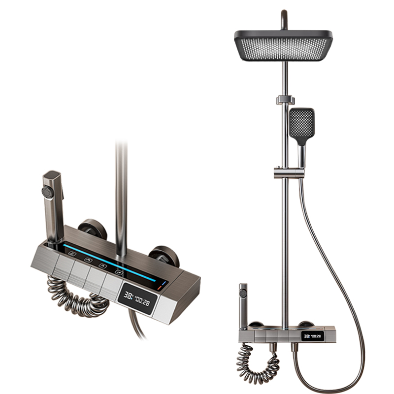 Kepala pancuran piano digital  - Home Bathroom ulasan dan harga