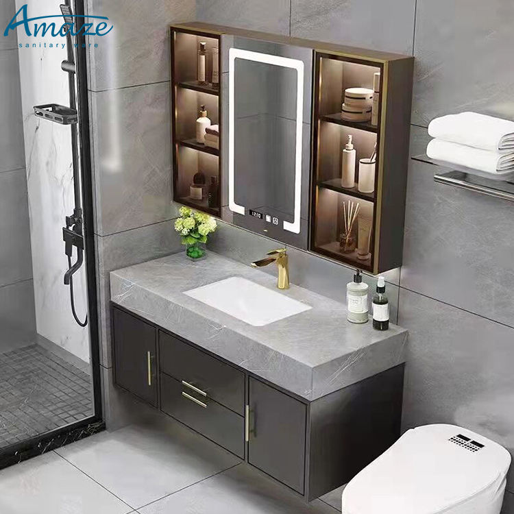 Lemari Kamar Mandi Furnitur Ru - Home Living Bathroom Vanity ulasan dan harga