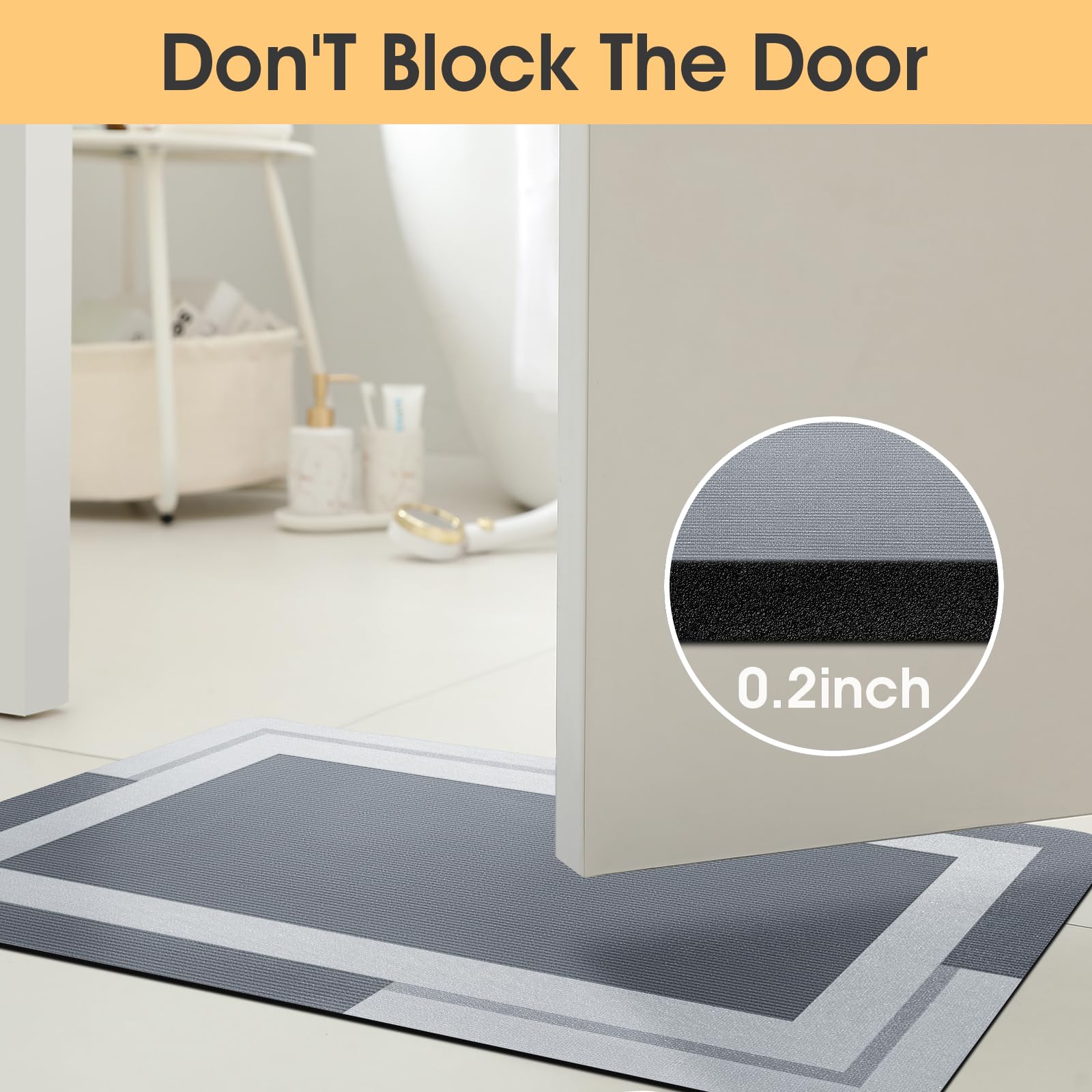 VIKAMA Karpet Kamar Mandi deng - Zara Home Bathroom Mat ulasan dan harga
