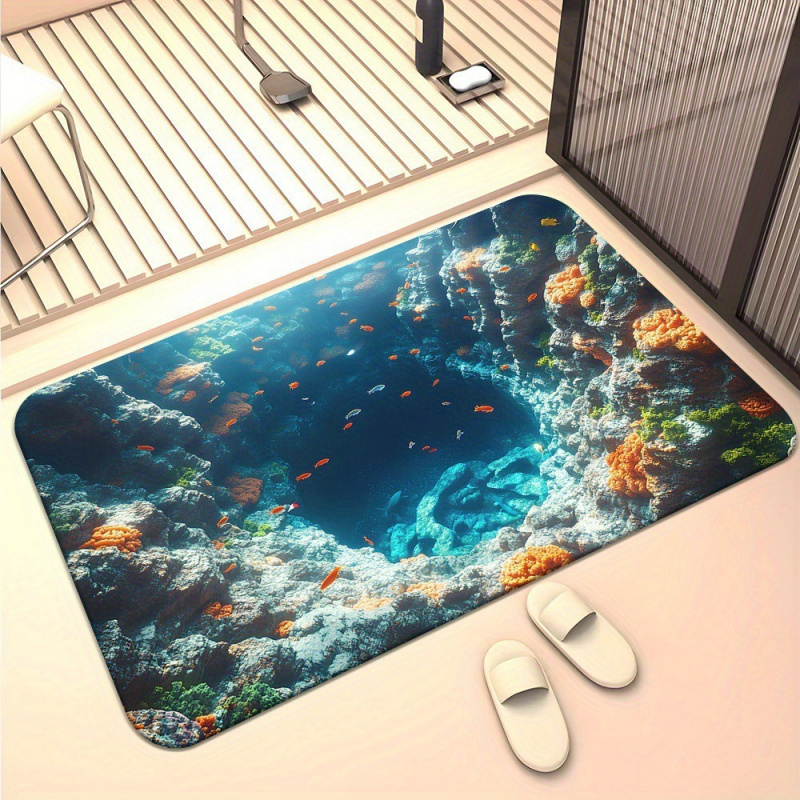 VIKAMA Keset Lantai Kamar Mand - Zara Home Bathroom Mat ulasan dan harga