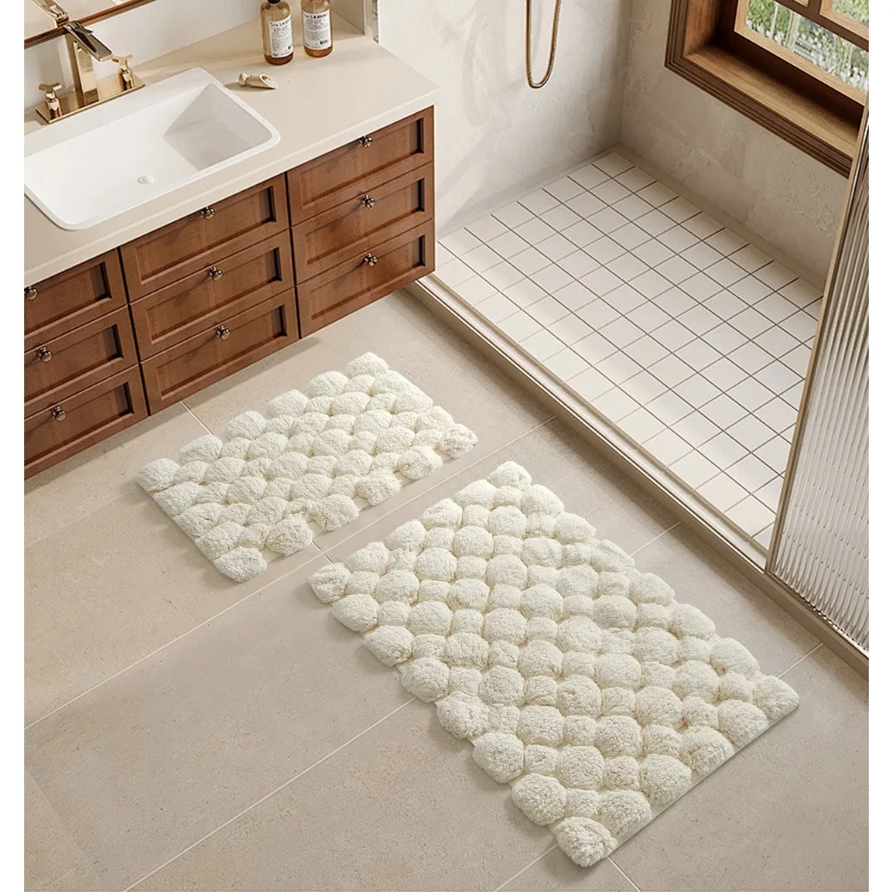 Set Karpet Mandi Katun 2 Bagia - Zara Home Bathroom Mat ulasan dan harga