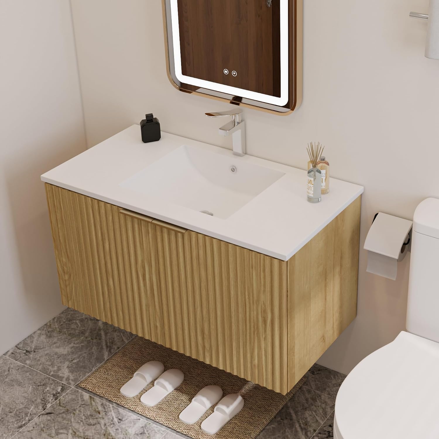 Rak Kabinet Kamar Mandi Modern - Home Bathroom ulasan dan harga