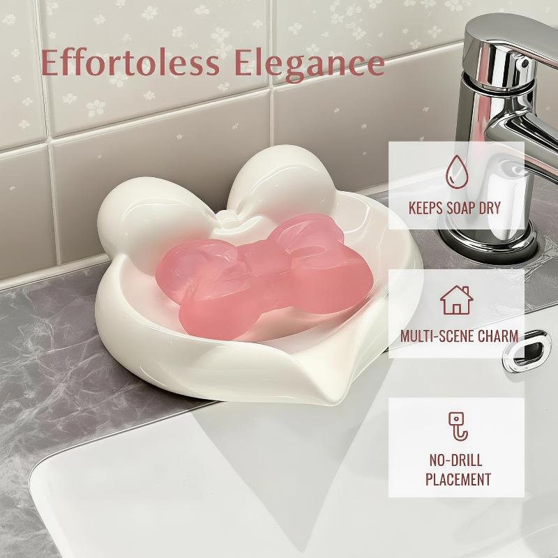 Tempat Sabun Keramik Bentuk Ha - Home Bathroom Vanity ulasan dan harga