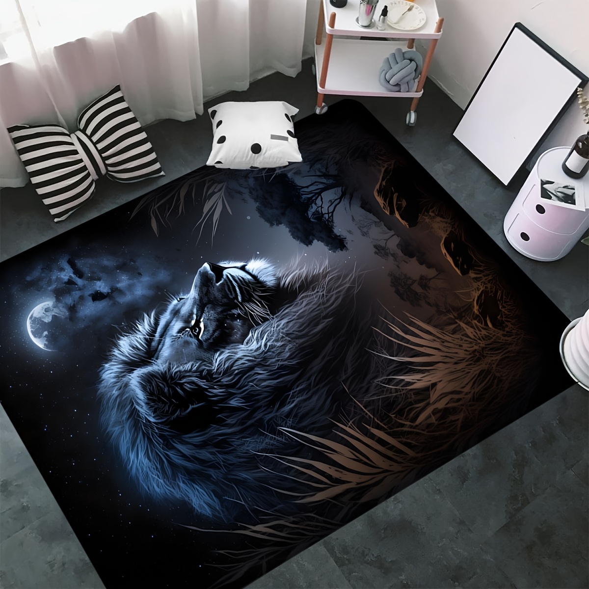 Karpet Lantai Singa Malam Berb - Home Toilet Bathroom Design ulasan dan harga
