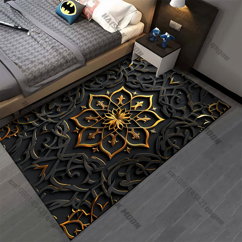 Karpet desain bunga emas yang  - Home Toilet Bathroom Design ulasan dan harga