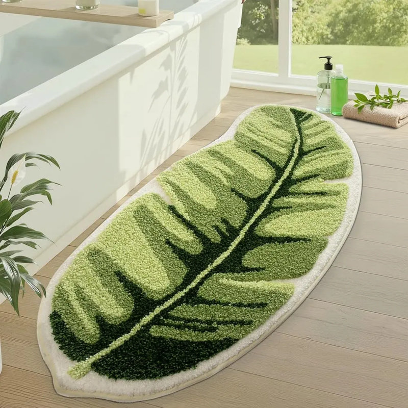 VIKAMA Keset Kamar Mandi Daun  - Zara Home Bathroom Mat ulasan dan harga