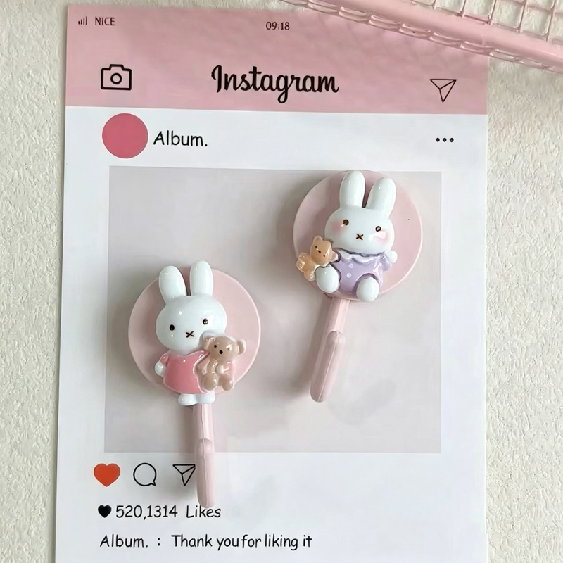Gantungan Dinding Miffy Lucu T - Home Edit Bathroom Organizer ulasan dan harga