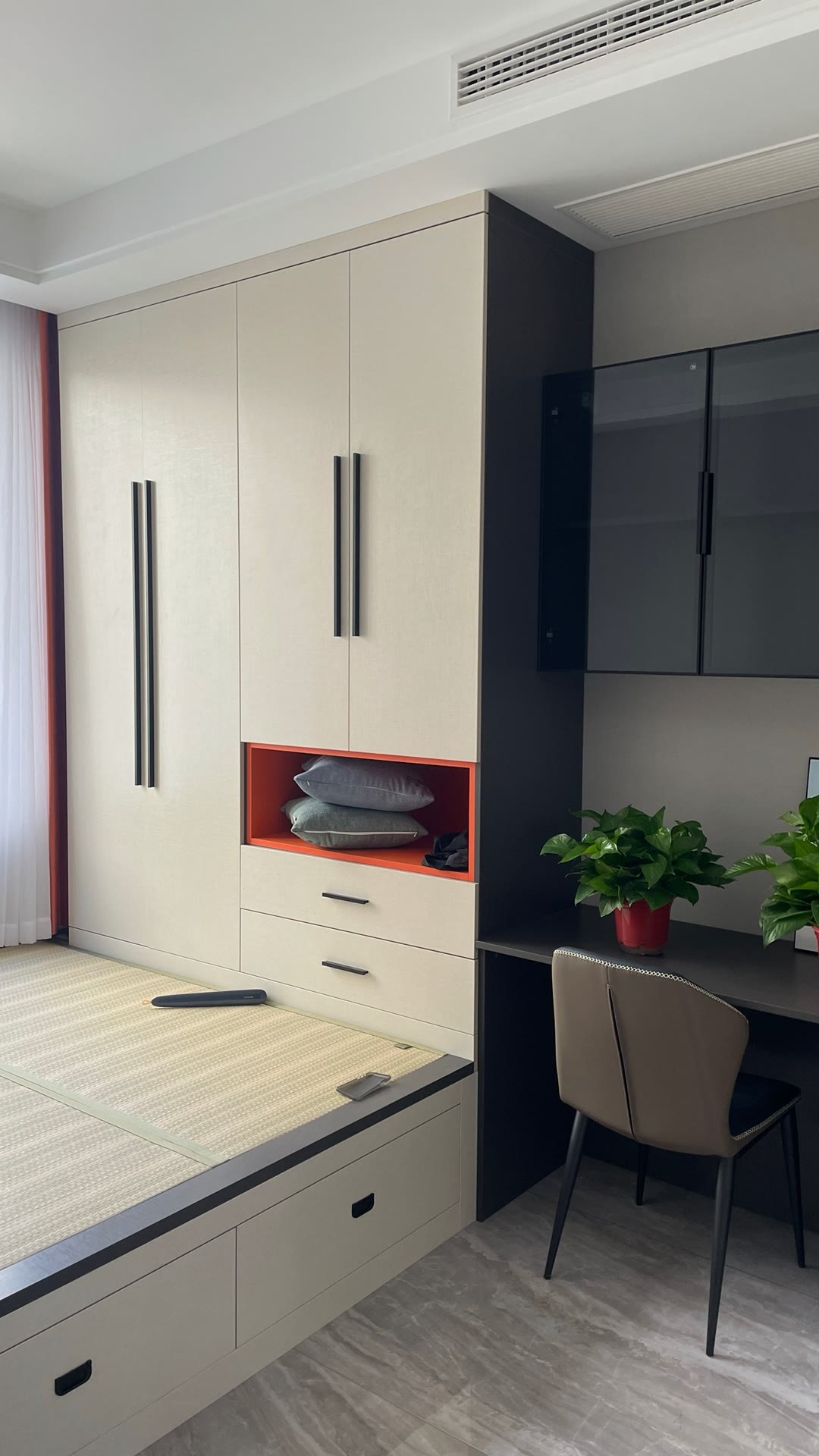 Lemari dan Rak Buku Terintegra - Home Bathroom Dimensions ulasan dan harga