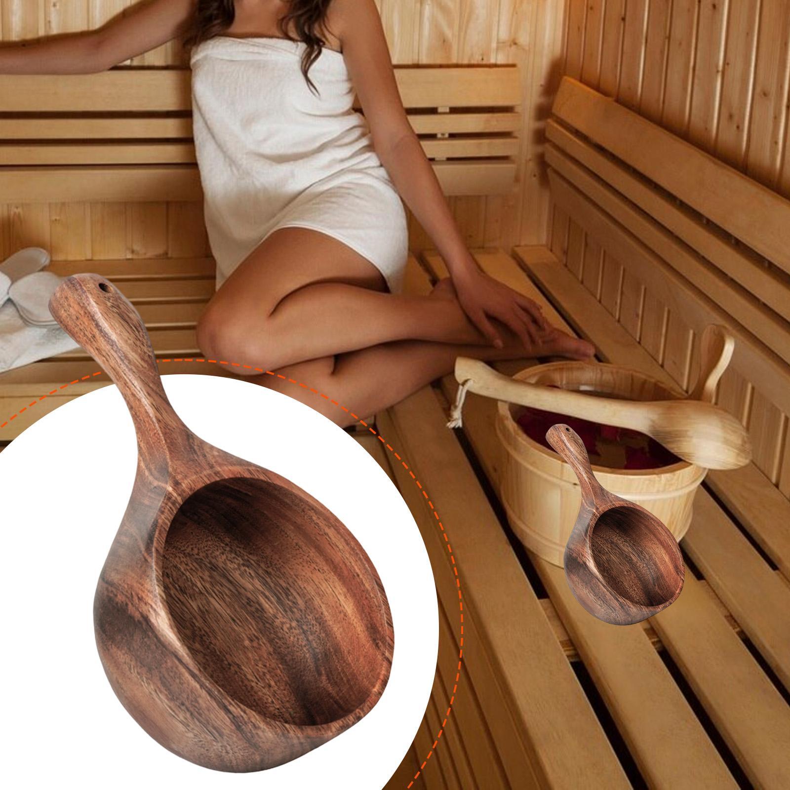 Sendok Sauna Kayu, Sendok Air  - Home Bathroom Sauna ulasan dan harga
