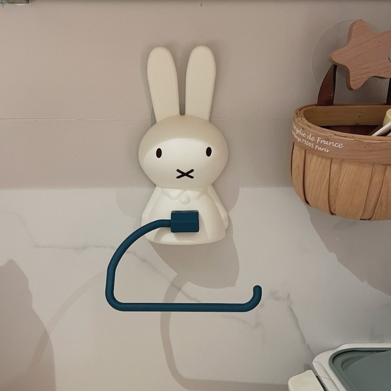 Rak Tisu Toilet Kawaii Miffy T - Home Edit Bathroom Organizer ulasan dan harga