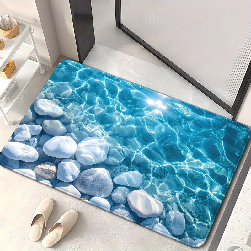 VIKAMATransparent waterstone k - Zara Home Bathroom Mat ulasan dan harga