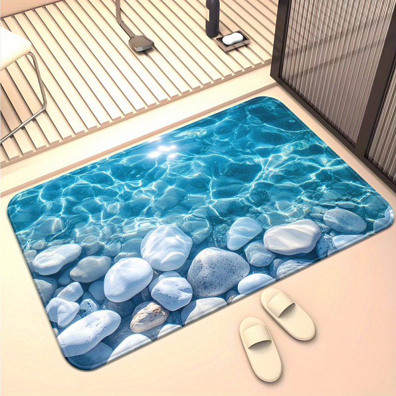 VIKAMATransparent waterstone k - Zara Home Bathroom Mat ulasan dan harga