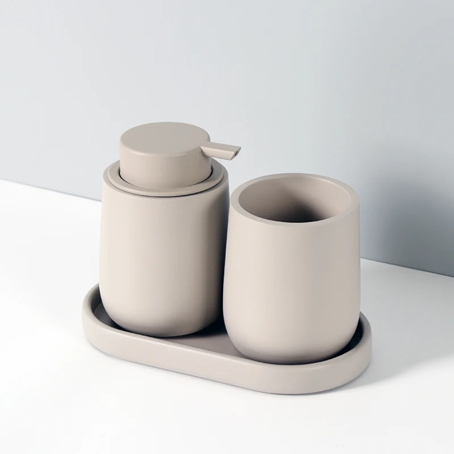Set Aksesori Kamar Mandi Botol - Home Center Bathroom Accessories ulasan dan harga