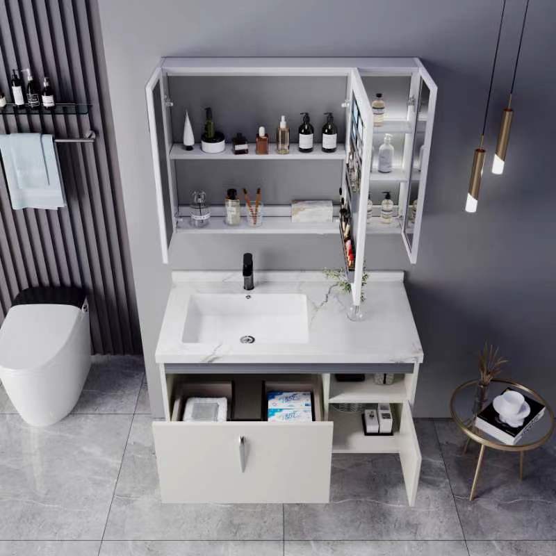 Kabinet Kamar Mandi Modern Ter - Home Living Bathroom Vanity ulasan dan harga