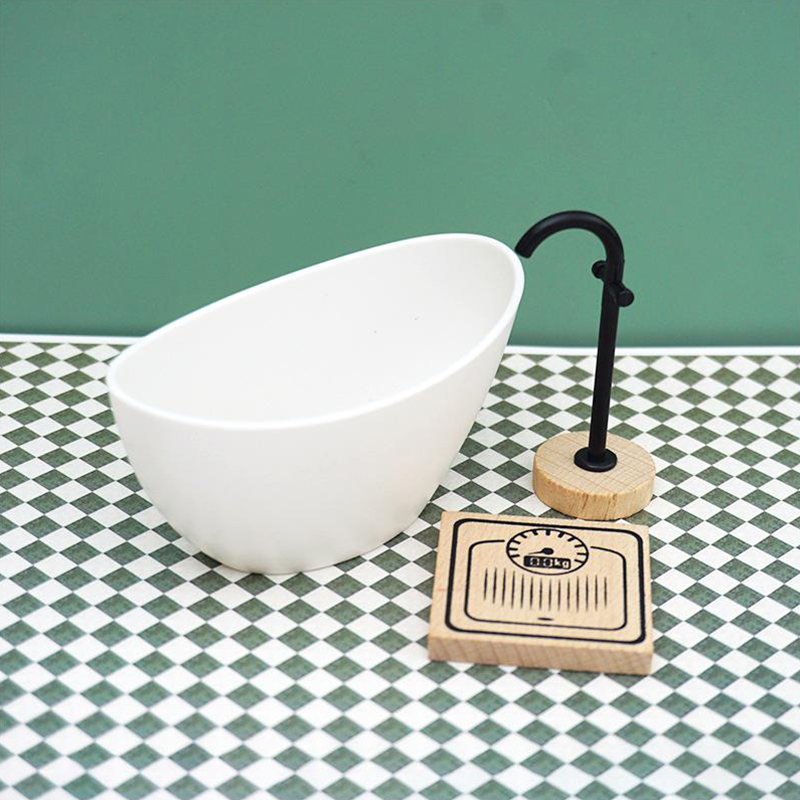 1:6/1:12 miniatur rumah boneka - Home Bathroom Renovation ulasan dan harga