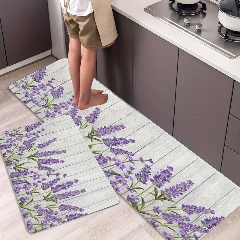 VIKAMA Keset Dapur Bunga dan T - Zara Home Bathroom Mat ulasan dan harga