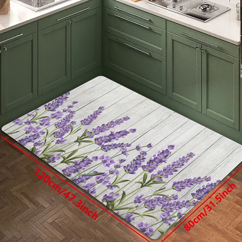 VIKAMA Keset Dapur Bunga dan T - Zara Home Bathroom Mat ulasan dan harga