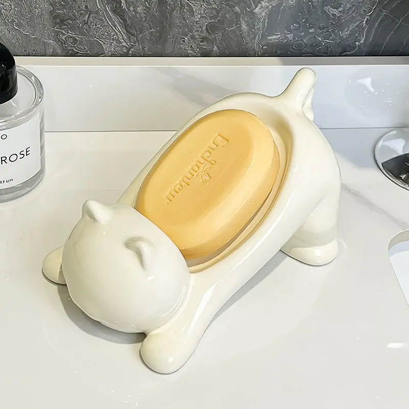Tempat Sabun Kucing Lucu, Wada - Home Center Bathroom Accessories ulasan dan harga