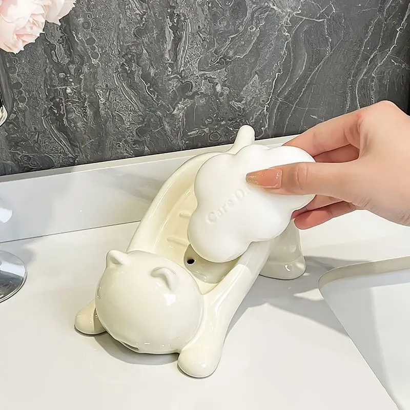 Tempat Sabun Kucing Lucu, Wada - Home Center Bathroom Accessories ulasan dan harga