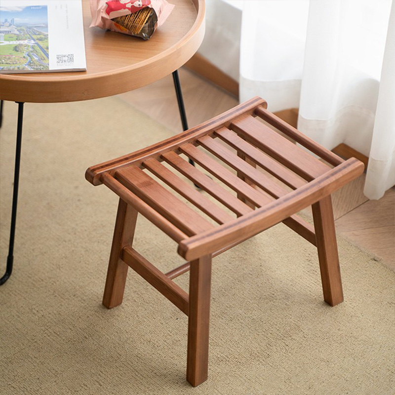 1 Buah Bangku Mandi Bambu Anti - Home Bathroom Sauna ulasan dan harga
