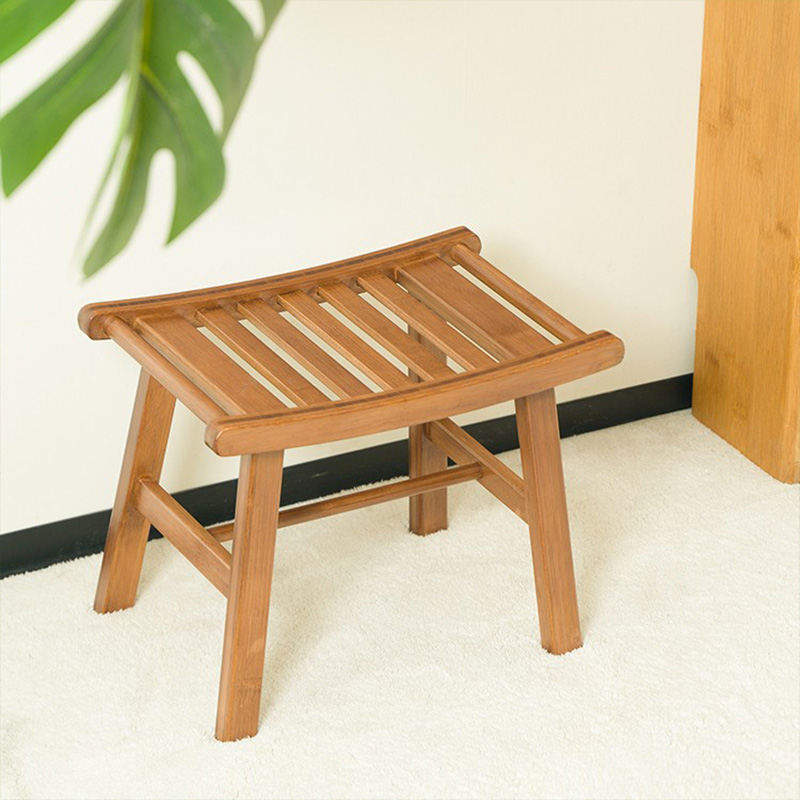 1 Buah Bangku Mandi Bambu Anti - Home Bathroom Sauna ulasan dan harga