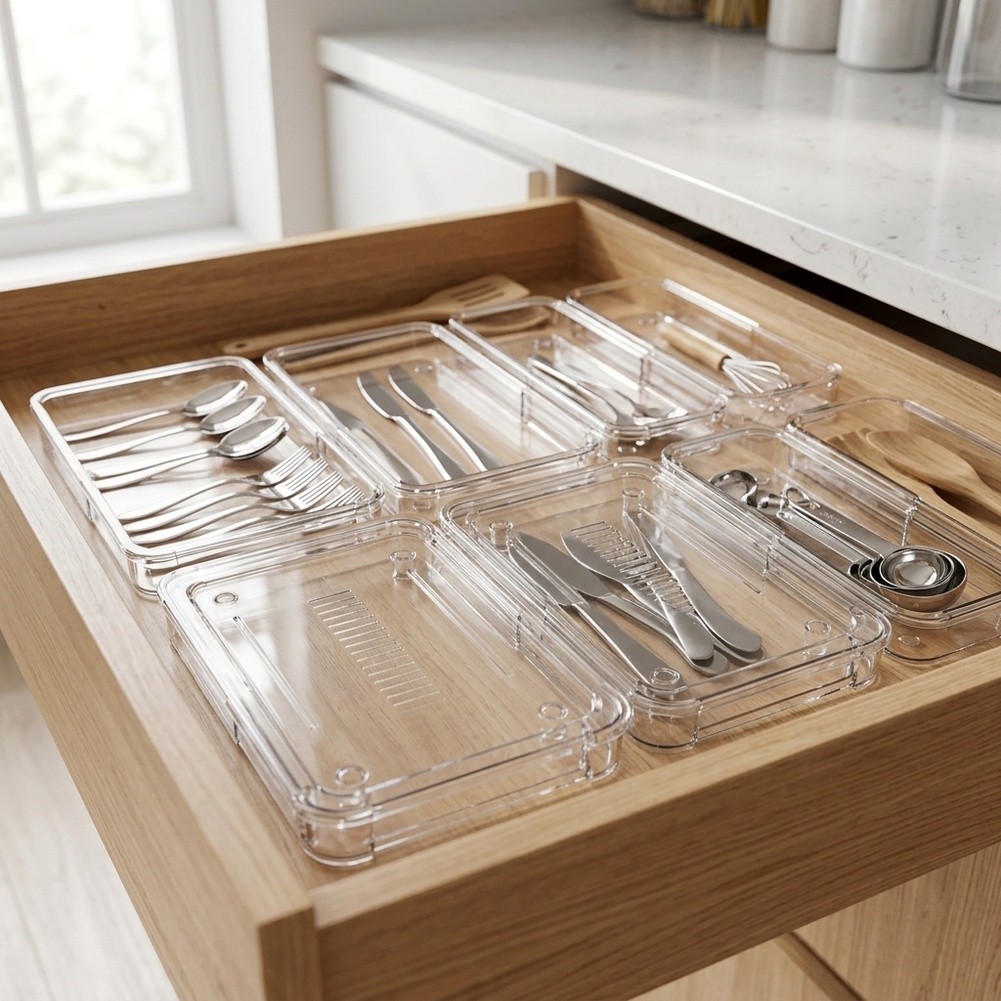 Set Organizer Laci yang Dapat  - Home Made Bathroom Vanity ulasan dan harga
